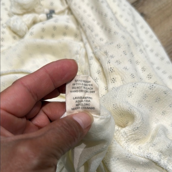 ILLA ILLA Size Small Cream Midi Dress - Picture 14 of 14